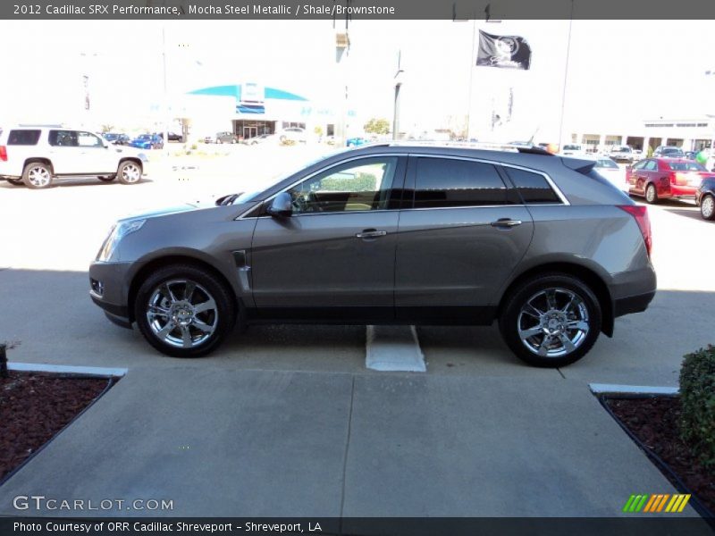 Mocha Steel Metallic / Shale/Brownstone 2012 Cadillac SRX Performance