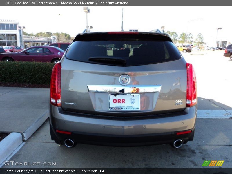 Mocha Steel Metallic / Shale/Brownstone 2012 Cadillac SRX Performance