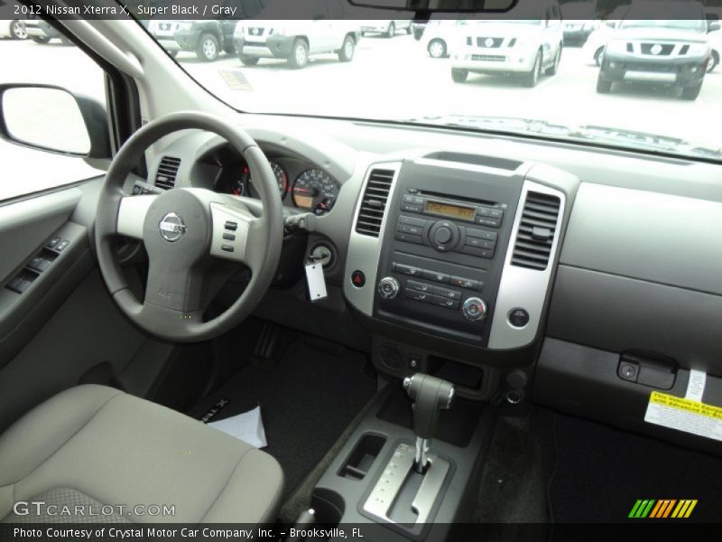 Super Black / Gray 2012 Nissan Xterra X