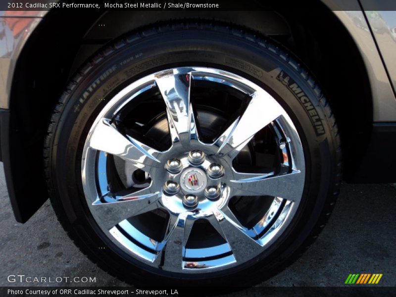 Mocha Steel Metallic / Shale/Brownstone 2012 Cadillac SRX Performance
