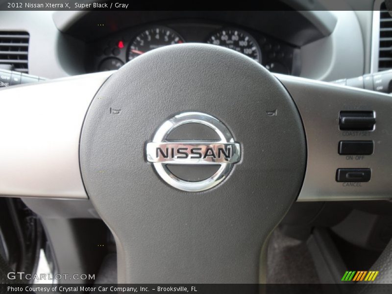 Super Black / Gray 2012 Nissan Xterra X