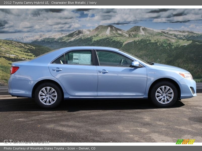  2012 Camry Hybrid LE Clearwater Blue Metallic
