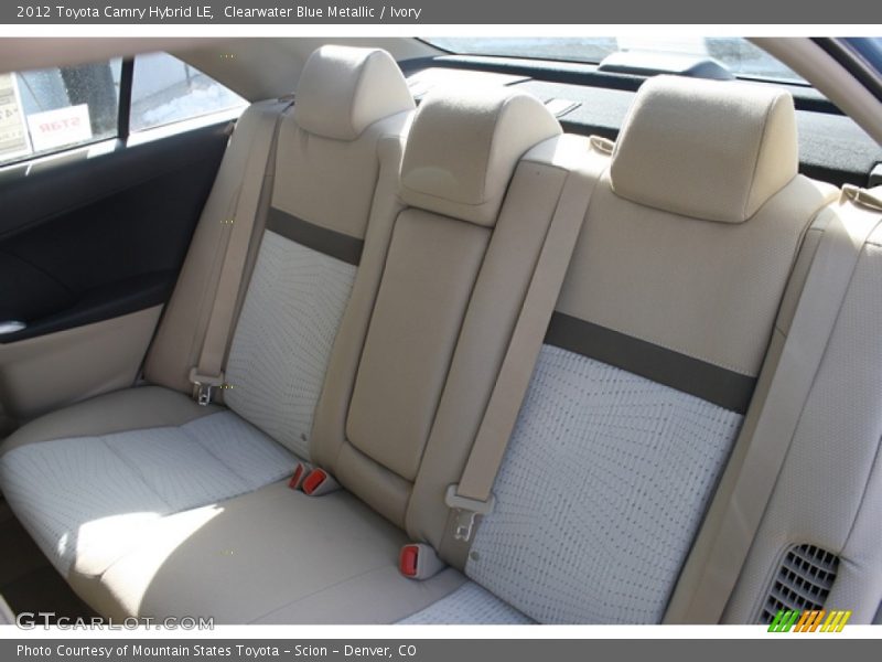  2012 Camry Hybrid LE Ivory Interior