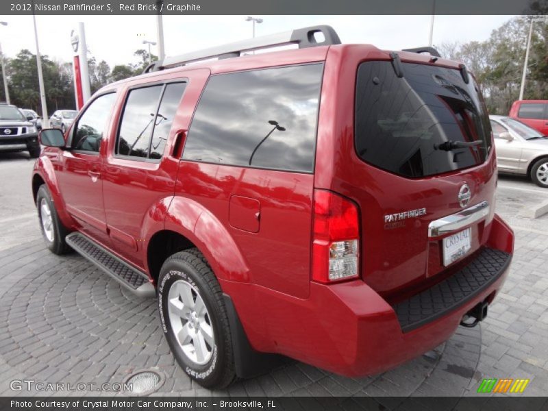 Red Brick / Graphite 2012 Nissan Pathfinder S