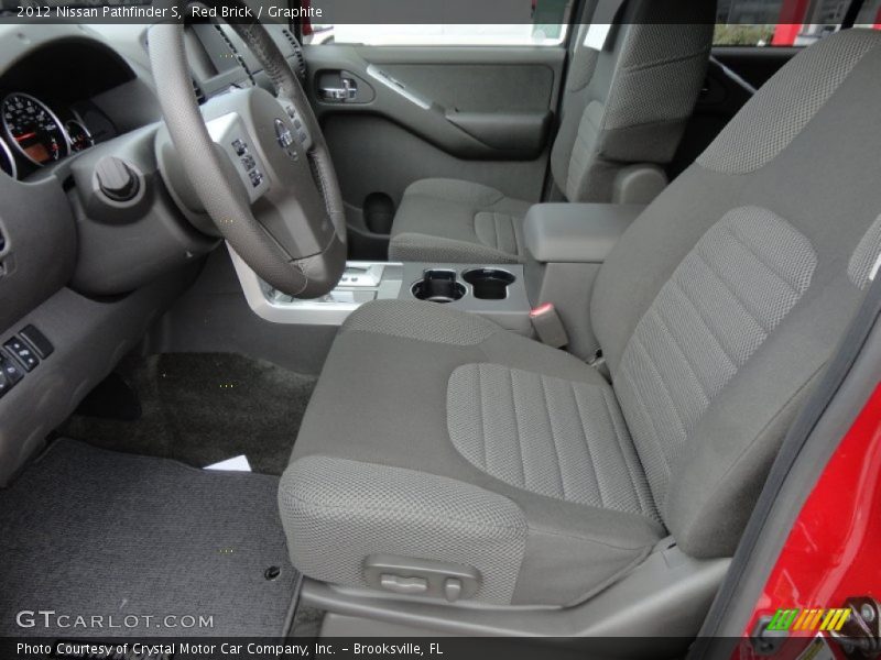 Red Brick / Graphite 2012 Nissan Pathfinder S