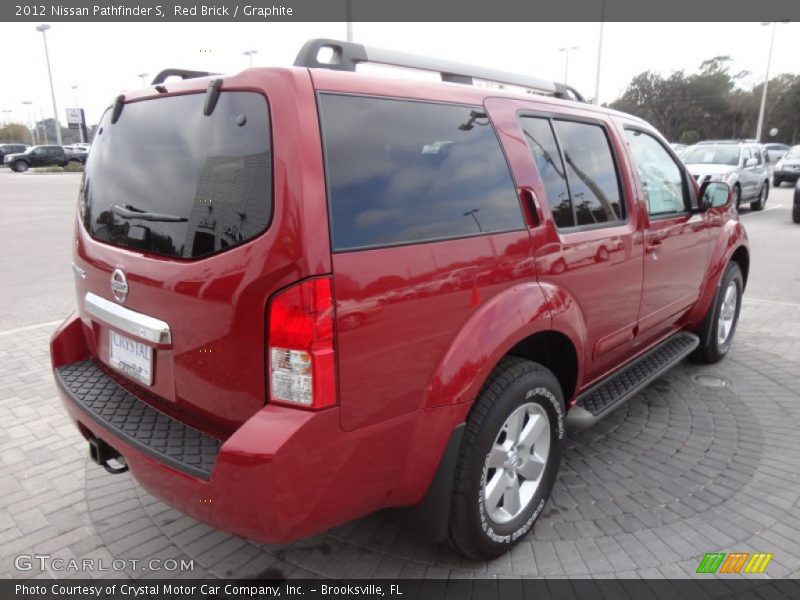 Red Brick / Graphite 2012 Nissan Pathfinder S