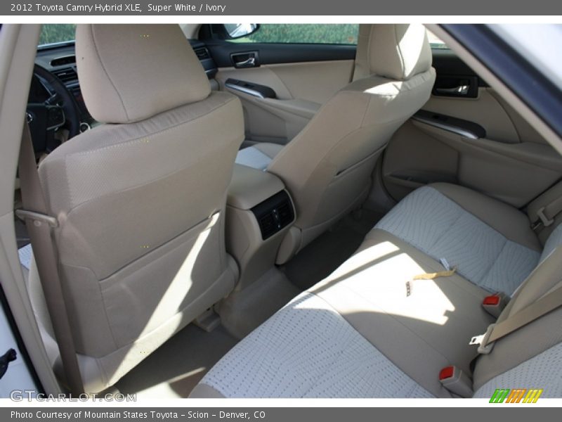 Super White / Ivory 2012 Toyota Camry Hybrid XLE
