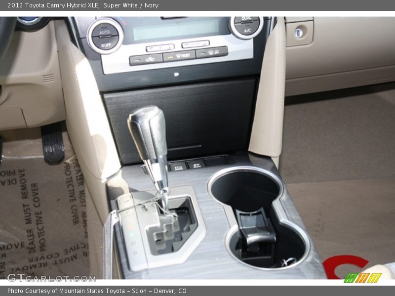 Super White / Ivory 2012 Toyota Camry Hybrid XLE