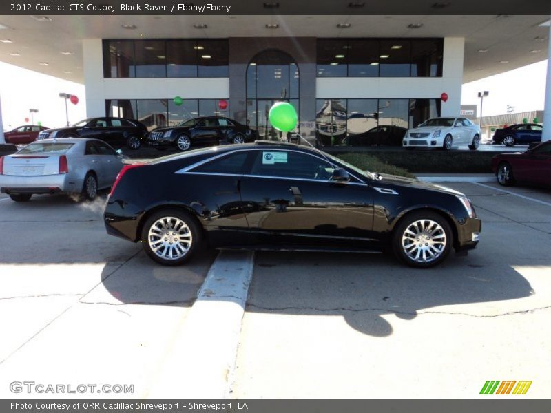 Black Raven / Ebony/Ebony 2012 Cadillac CTS Coupe