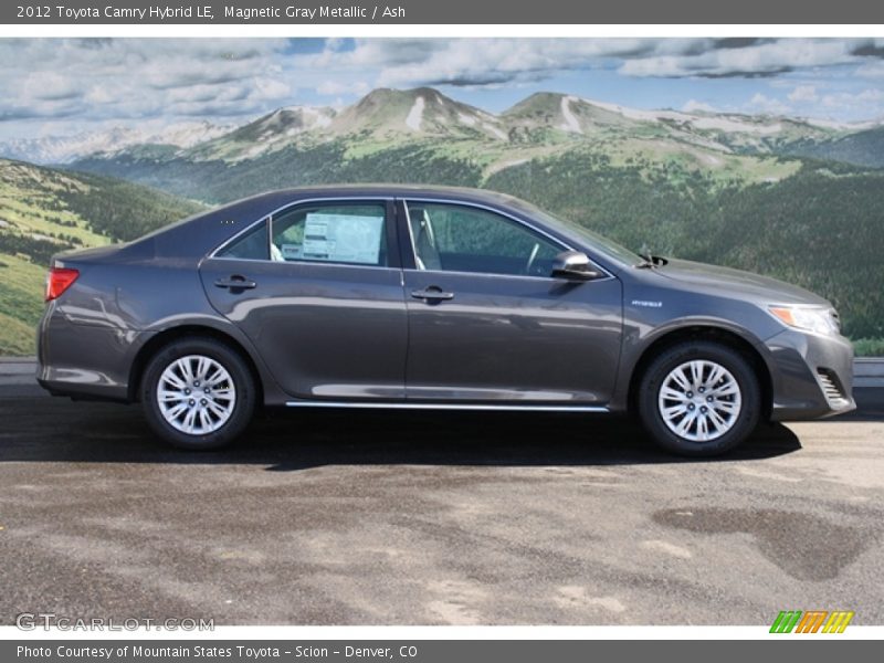 Magnetic Gray Metallic / Ash 2012 Toyota Camry Hybrid LE