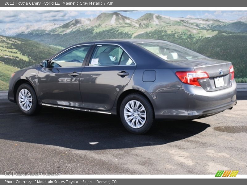 Magnetic Gray Metallic / Ash 2012 Toyota Camry Hybrid LE