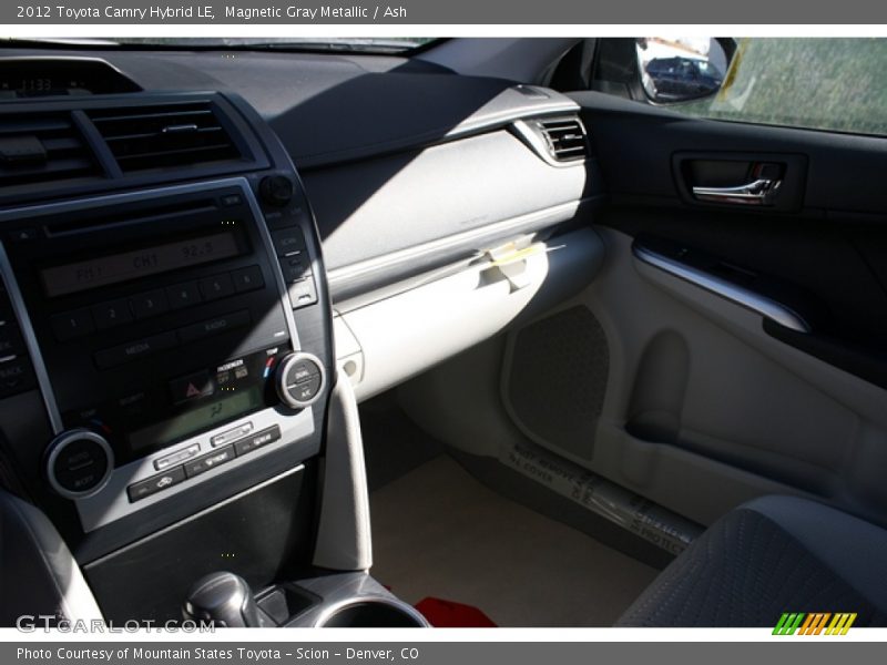 Magnetic Gray Metallic / Ash 2012 Toyota Camry Hybrid LE