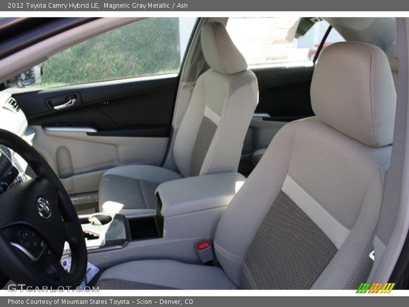 Magnetic Gray Metallic / Ash 2012 Toyota Camry Hybrid LE