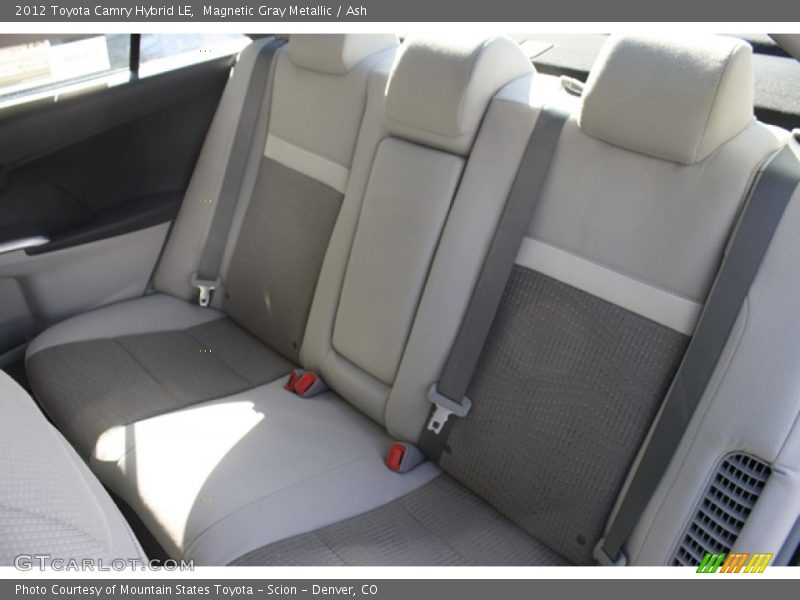 Magnetic Gray Metallic / Ash 2012 Toyota Camry Hybrid LE