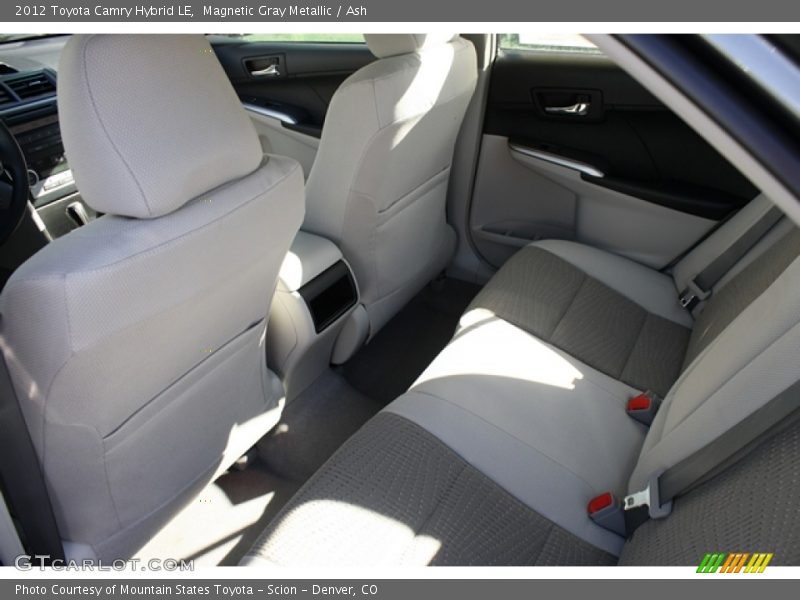 Magnetic Gray Metallic / Ash 2012 Toyota Camry Hybrid LE