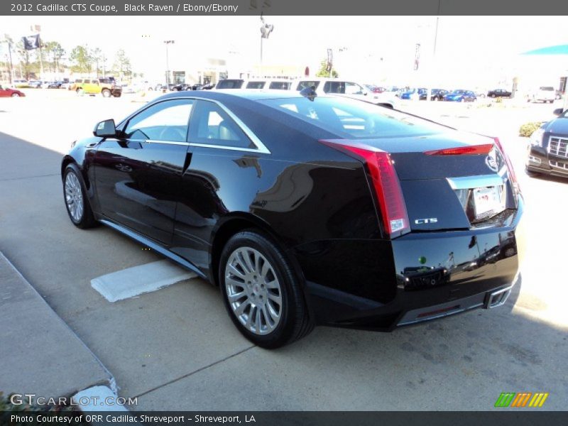 Black Raven / Ebony/Ebony 2012 Cadillac CTS Coupe