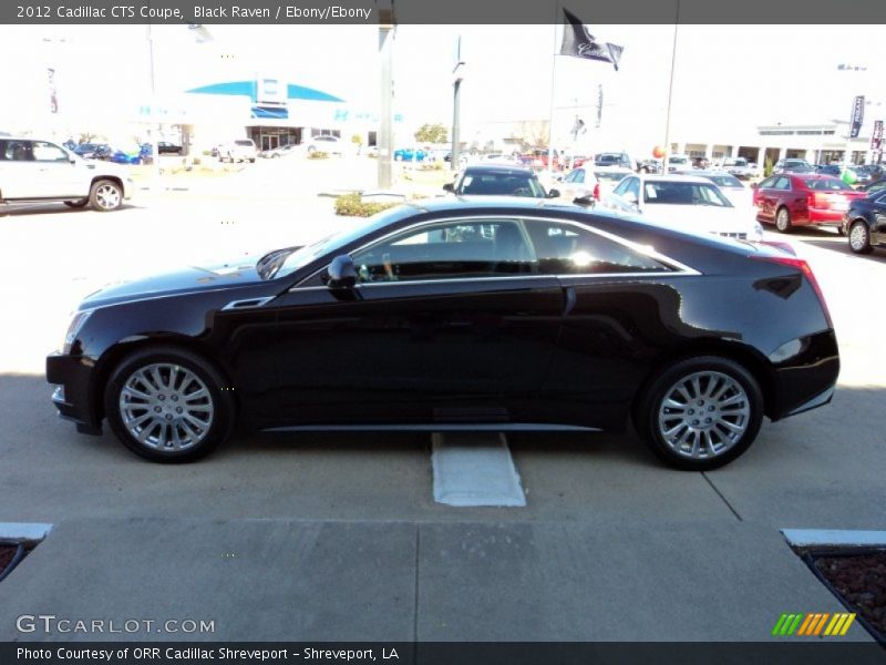 Black Raven / Ebony/Ebony 2012 Cadillac CTS Coupe