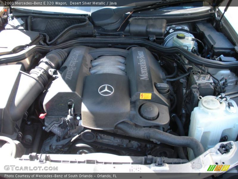 Desert Silver Metallic / Java 2001 Mercedes-Benz E 320 Wagon