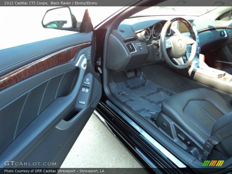 Black Raven / Ebony/Ebony 2012 Cadillac CTS Coupe