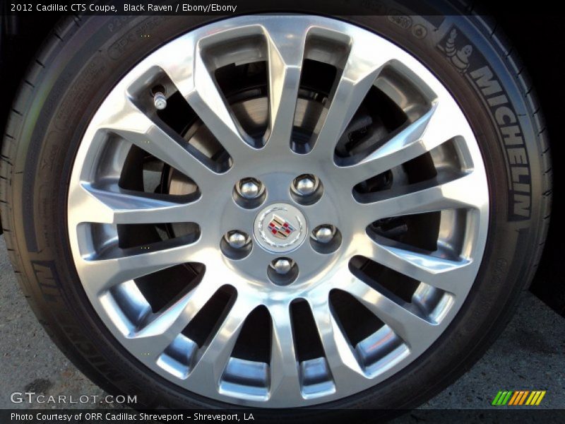 Black Raven / Ebony/Ebony 2012 Cadillac CTS Coupe