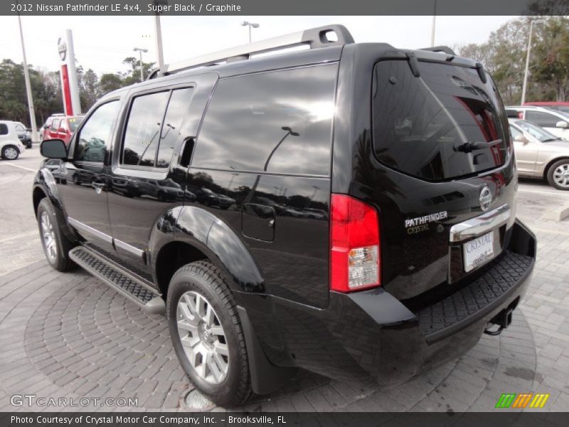 Super Black / Graphite 2012 Nissan Pathfinder LE 4x4
