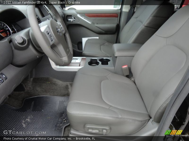 Super Black / Graphite 2012 Nissan Pathfinder LE 4x4