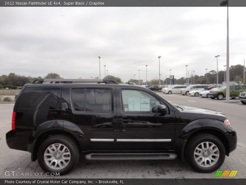 Super Black / Graphite 2012 Nissan Pathfinder LE 4x4