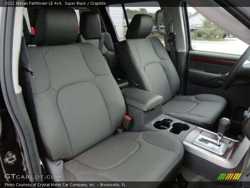 Super Black / Graphite 2012 Nissan Pathfinder LE 4x4