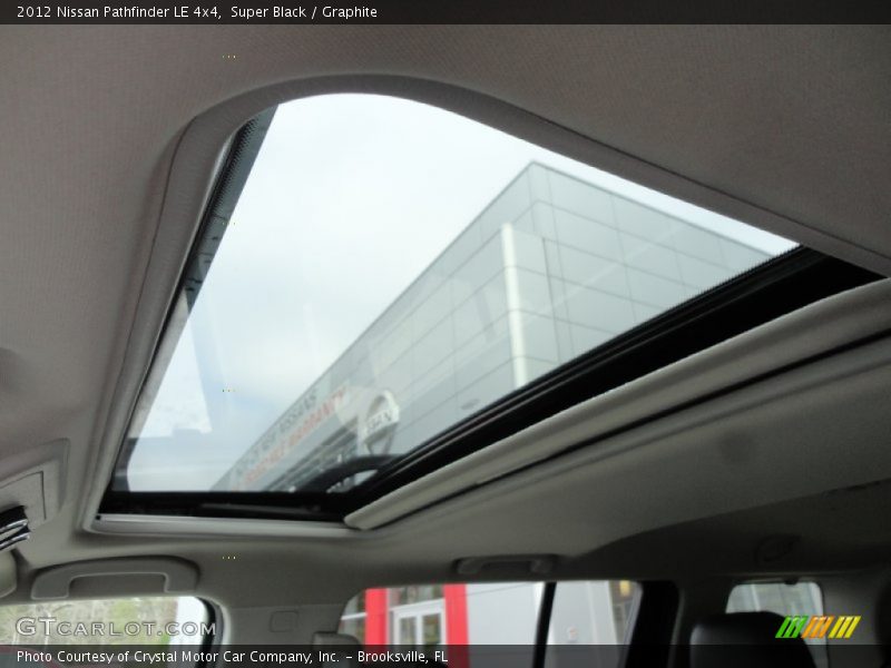 Super Black / Graphite 2012 Nissan Pathfinder LE 4x4