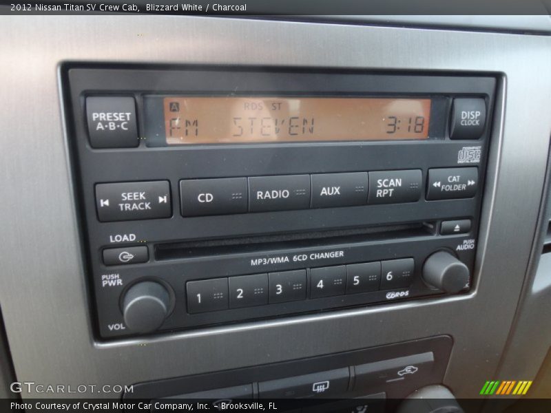 Audio System of 2012 Titan SV Crew Cab