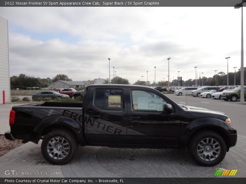 Super Black / SV Sport Graphite 2012 Nissan Frontier SV Sport Appearance Crew Cab
