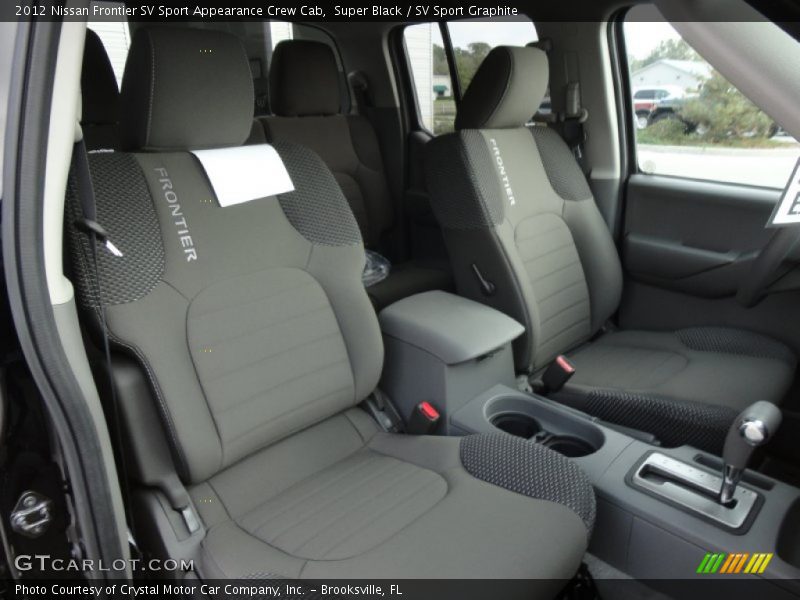 Super Black / SV Sport Graphite 2012 Nissan Frontier SV Sport Appearance Crew Cab