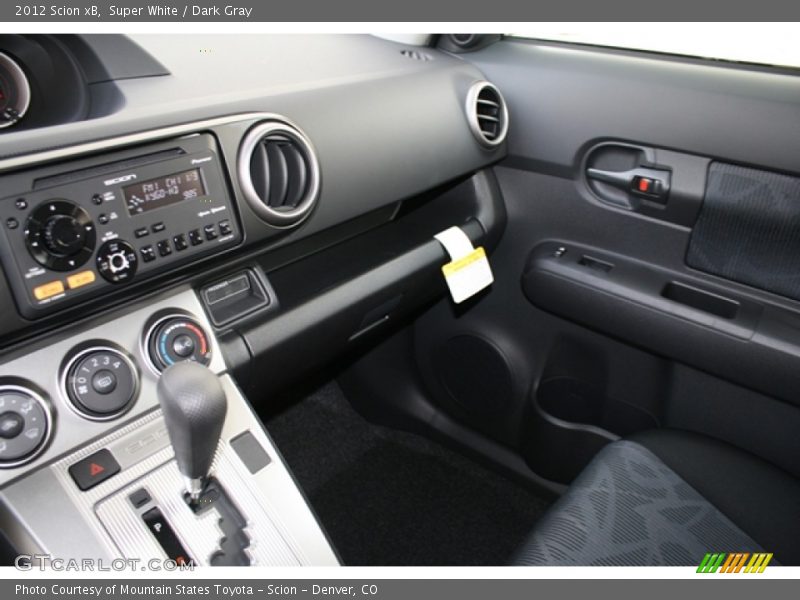 Super White / Dark Gray 2012 Scion xB