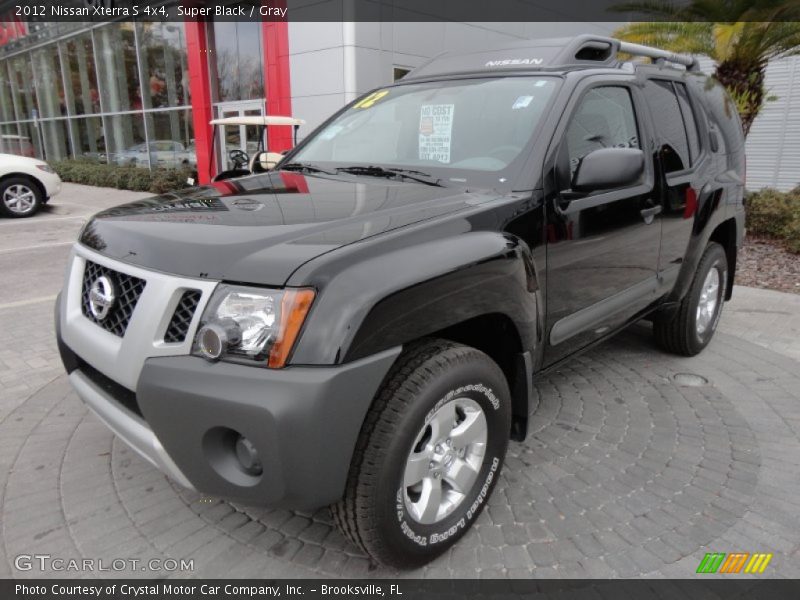Super Black / Gray 2012 Nissan Xterra S 4x4