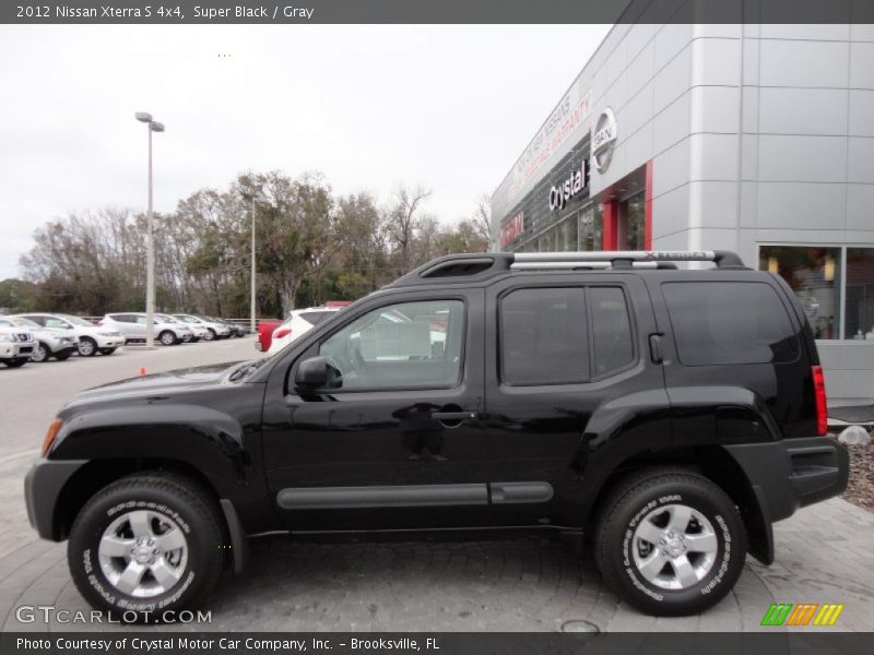 Super Black / Gray 2012 Nissan Xterra S 4x4