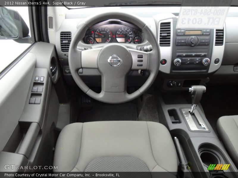 Super Black / Gray 2012 Nissan Xterra S 4x4
