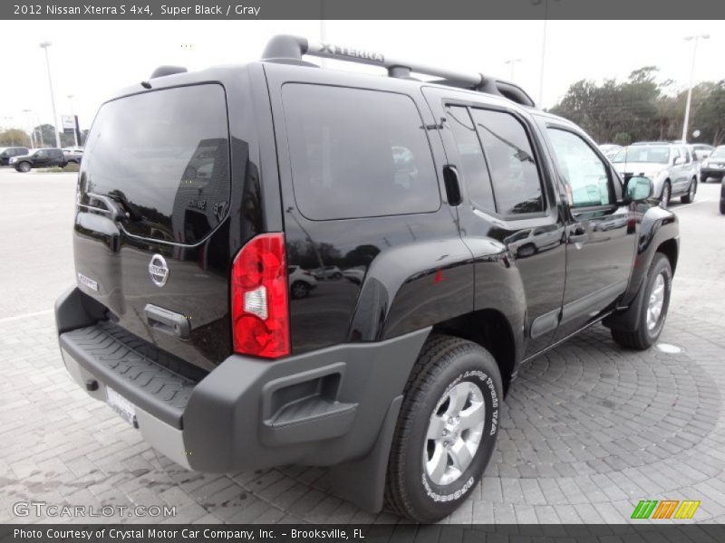 Super Black / Gray 2012 Nissan Xterra S 4x4