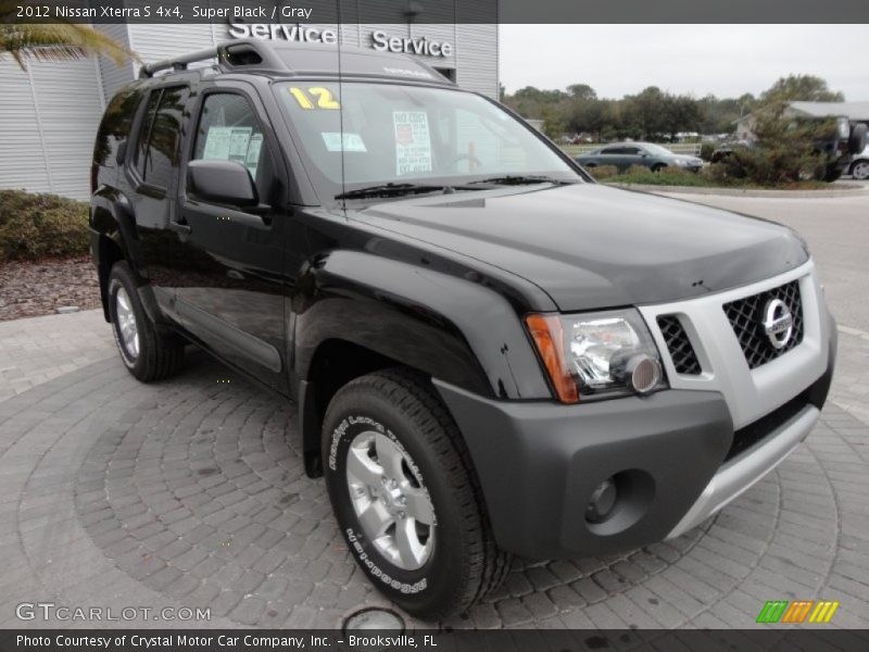 Super Black / Gray 2012 Nissan Xterra S 4x4