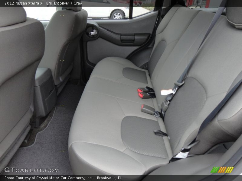 Brilliant Silver / Gray 2012 Nissan Xterra X
