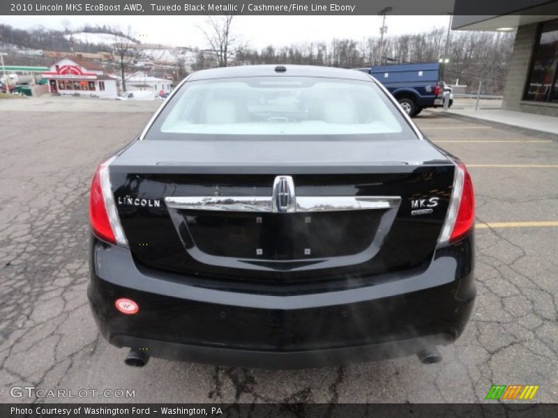 Tuxedo Black Metallic / Cashmere/Fine Line Ebony 2010 Lincoln MKS EcoBoost AWD