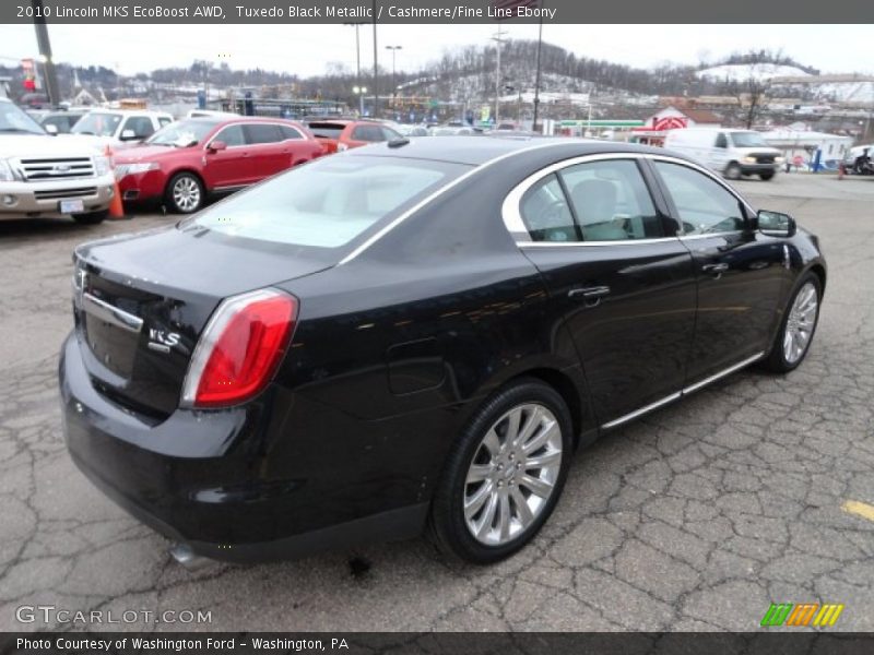 Tuxedo Black Metallic / Cashmere/Fine Line Ebony 2010 Lincoln MKS EcoBoost AWD