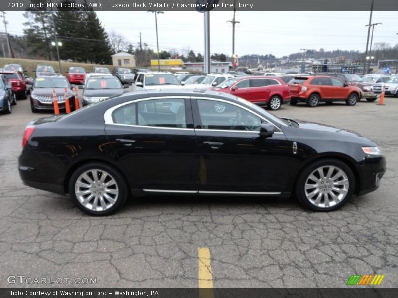Tuxedo Black Metallic / Cashmere/Fine Line Ebony 2010 Lincoln MKS EcoBoost AWD