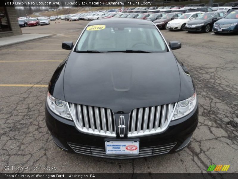 Tuxedo Black Metallic / Cashmere/Fine Line Ebony 2010 Lincoln MKS EcoBoost AWD