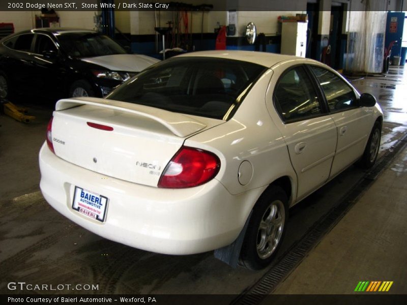 Stone White / Dark Slate Gray 2002 Dodge Neon SXT