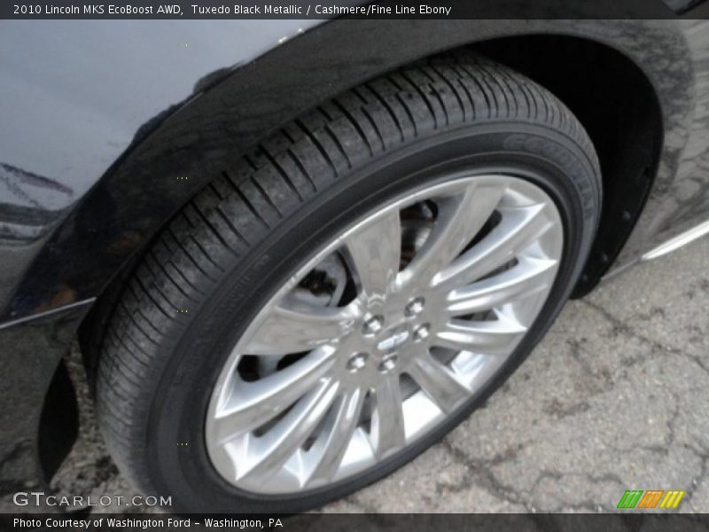 Tuxedo Black Metallic / Cashmere/Fine Line Ebony 2010 Lincoln MKS EcoBoost AWD