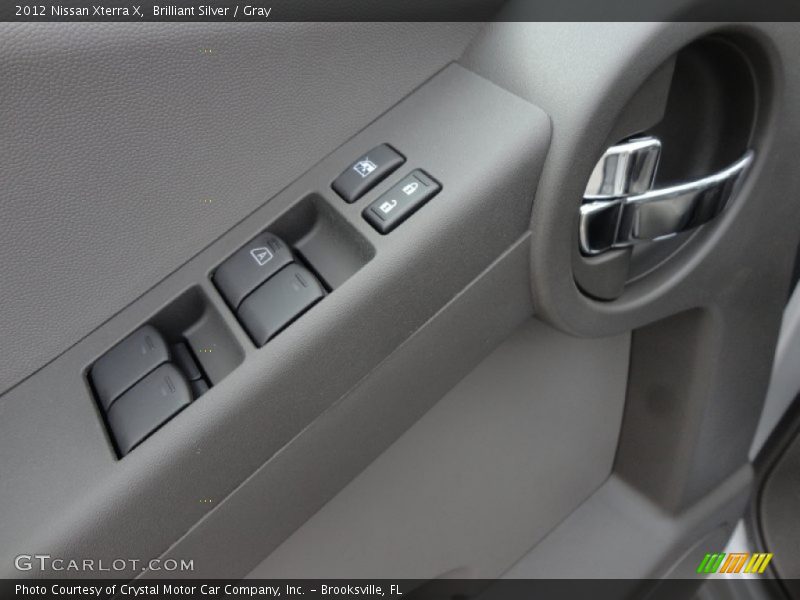 Brilliant Silver / Gray 2012 Nissan Xterra X