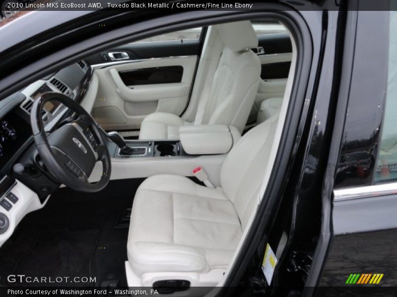 Tuxedo Black Metallic / Cashmere/Fine Line Ebony 2010 Lincoln MKS EcoBoost AWD