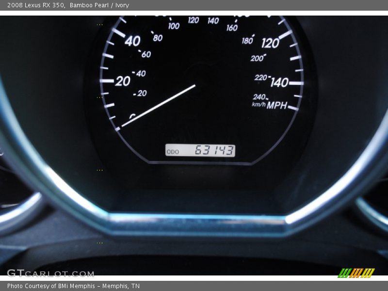 Bamboo Pearl / Ivory 2008 Lexus RX 350