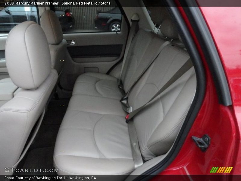 Sangria Red Metallic / Stone 2009 Mercury Mariner Premier
