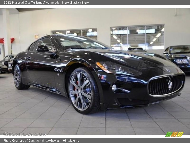 Nero (Black) / Nero 2012 Maserati GranTurismo S Automatic